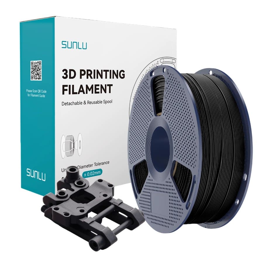 SUNLU ABS Black 1 кг 1.75 мм — котушка філаменту