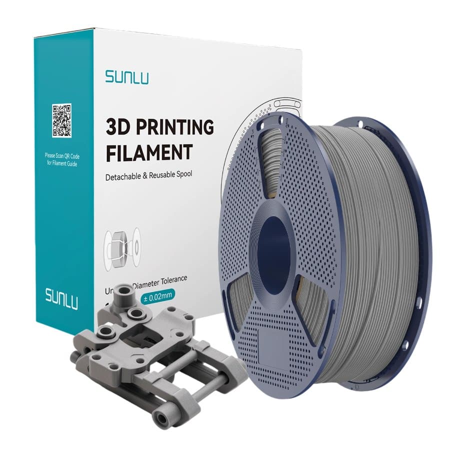 SUNLU ABS Grey 1 кг 1.75 мм — котушка філаменту